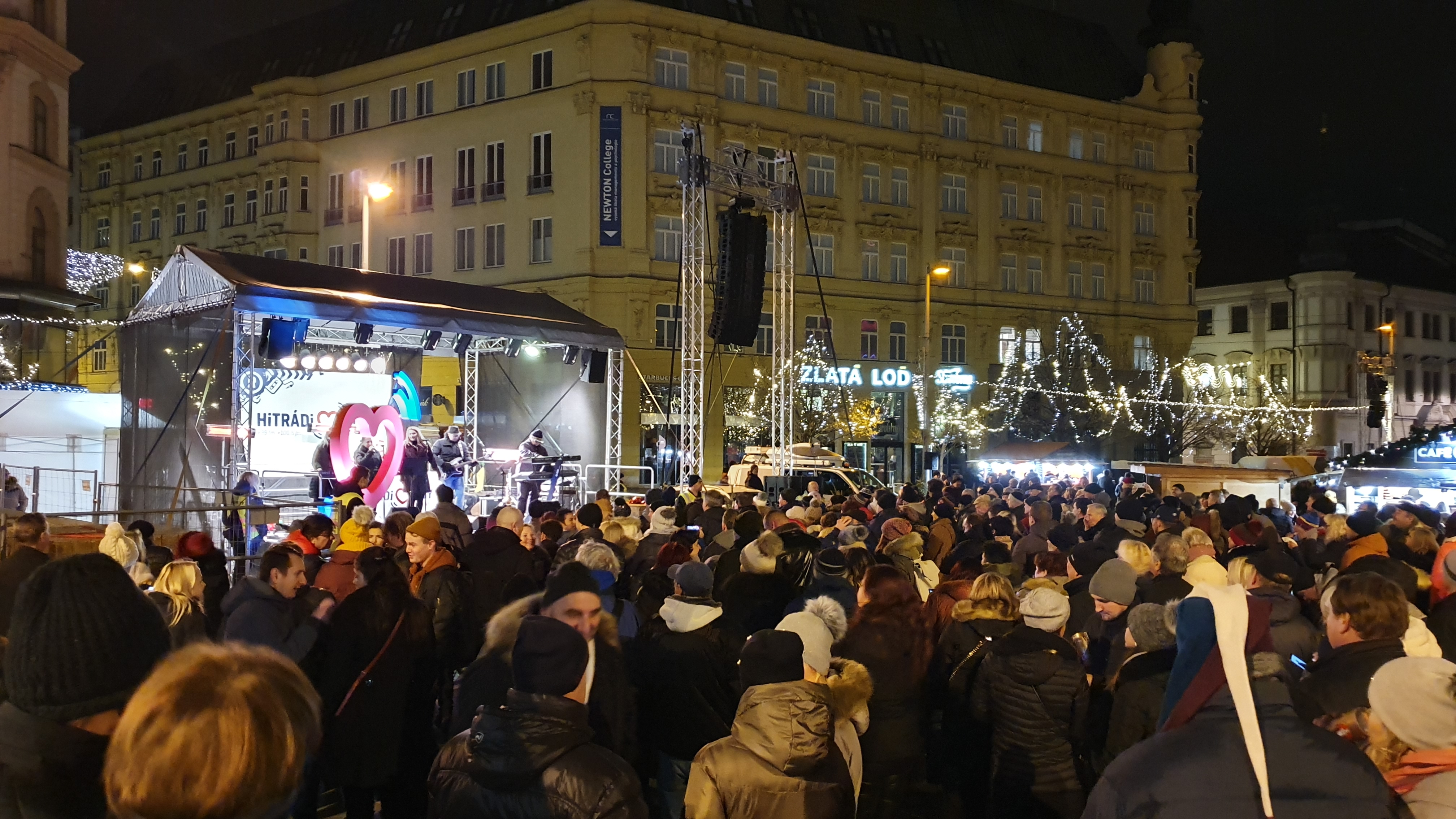 Novinka - Obrázek - Silvestr na náměstí Svobody